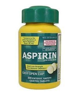 Aspirin, 81 mg