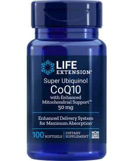 Super Ubiquinol CoQ10 with Enhanced Mitochondrial Support™