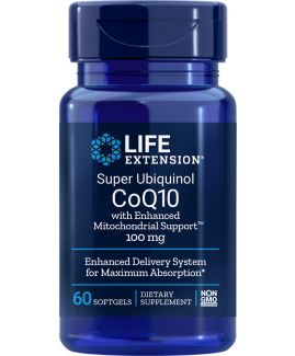 Super Ubiquinol CoQ10 with Enhanced Mitochondrial Support™