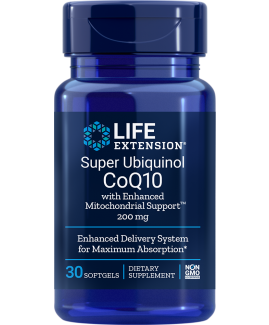 Super Ubiquinol CoQ10 with Enhanced Mitochondrial Support™