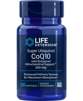 Super Ubiquinol CoQ10 with Enhanced Mitochondrial Support™