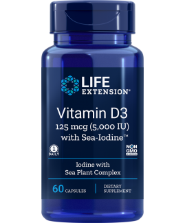 Vitamin D3 with Sea-Iodine™