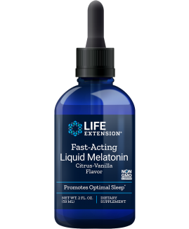Fast-Acting Liquid Melatonin (Citrus-Vanilla)