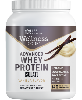 Wellness Code® Advanced Whey Protein Isolate (Vanilla)