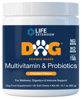 DOG Multivitamin & Probiotics (Chicken Flavor)