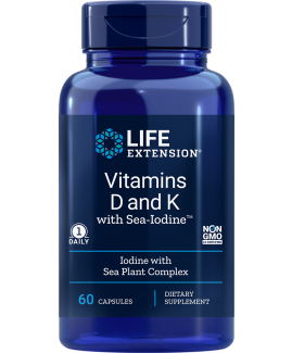 Vitamins D and K with Sea-Iodine™