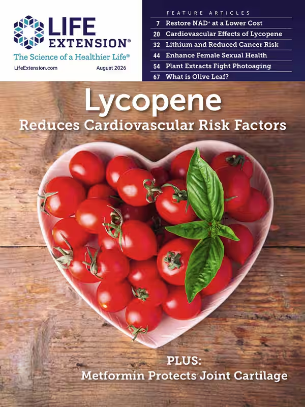 Lycopene Lowers Cardiovascular Risk