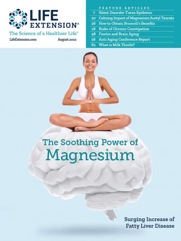 A Brain-Specific Magnesium Relieves Stress